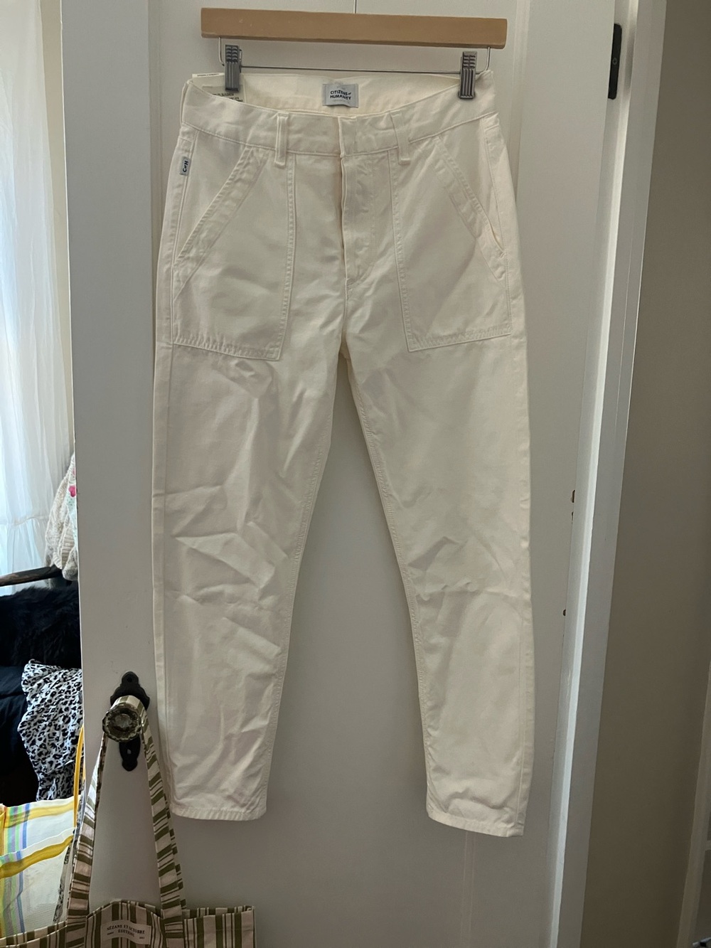 Citizens Of Humanity Cream Utility Chinos